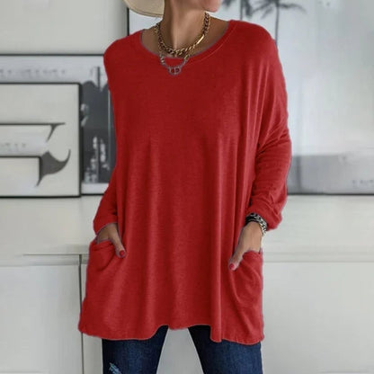 Women's Relaxed Long-Sleeve Top