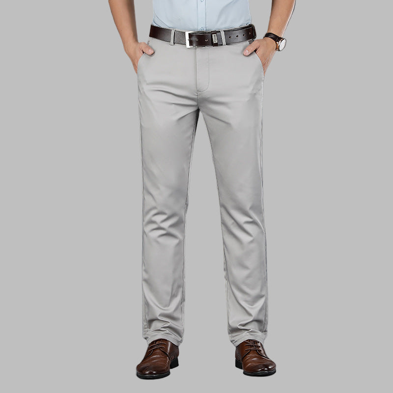 Men's Slim-Fit Chino Trousers