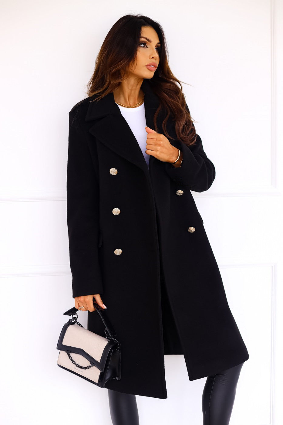 Women's Double-Breasted Coat