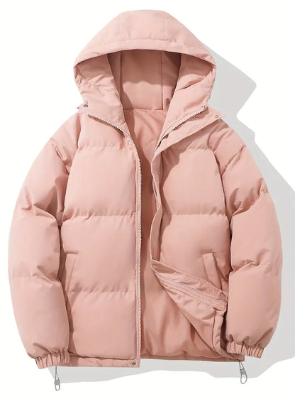 Women's Hooded Winter Puffer Jacket Quilted