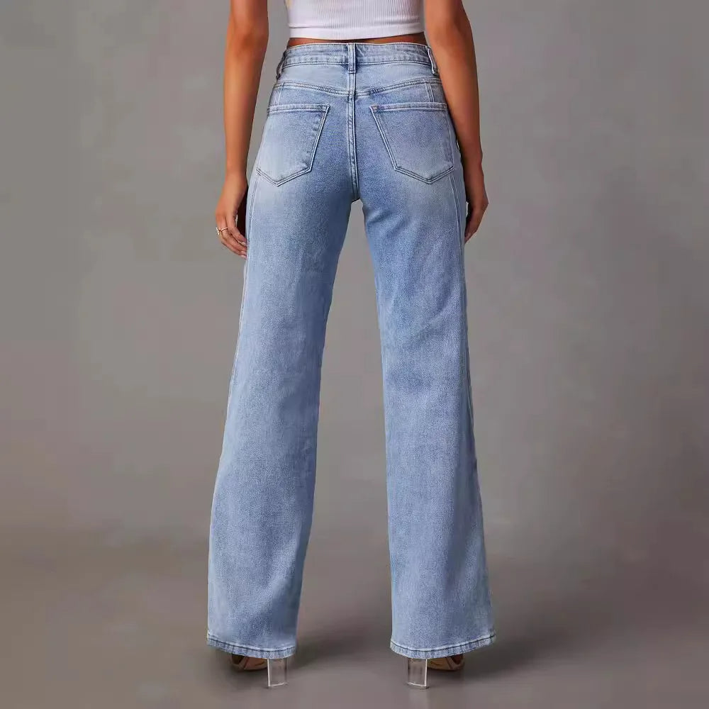 Women's Wide-Leg Denim Jeans