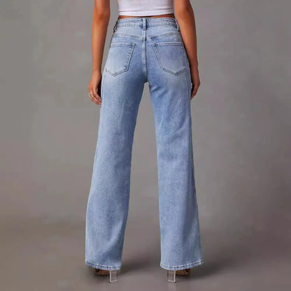 Women's Wide-Leg Denim Jeans