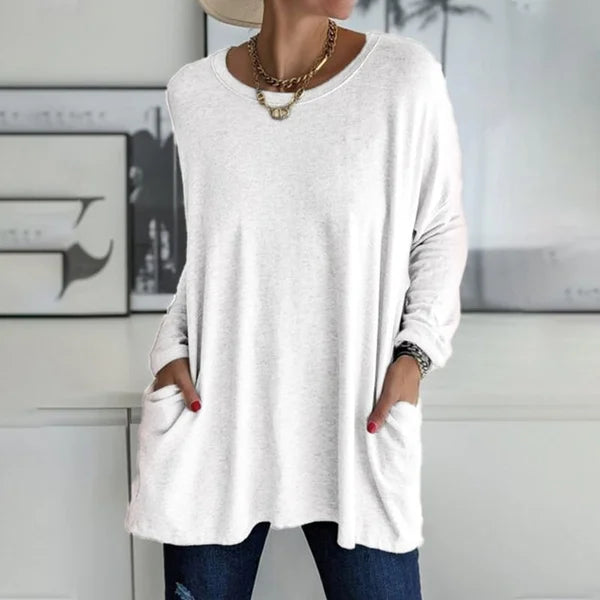 Women's Relaxed Long-Sleeve Top