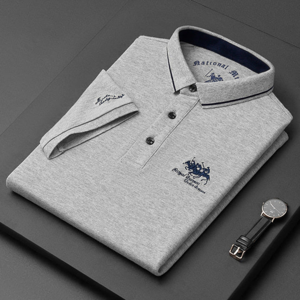 Men's Embroidered Polo Shirt