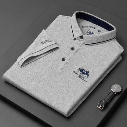 Men's Embroidered Polo Shirt