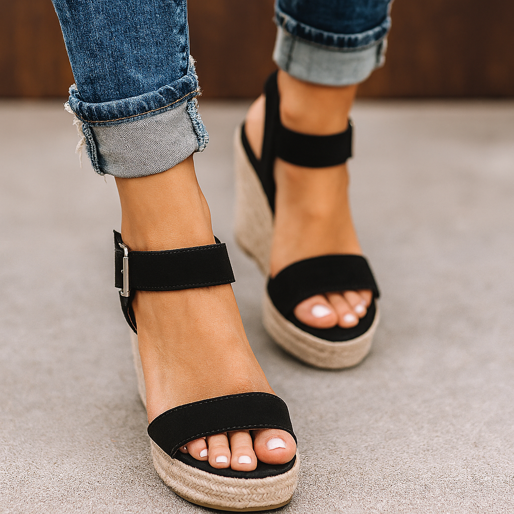 Women's Open-Toe Wedge Sandals