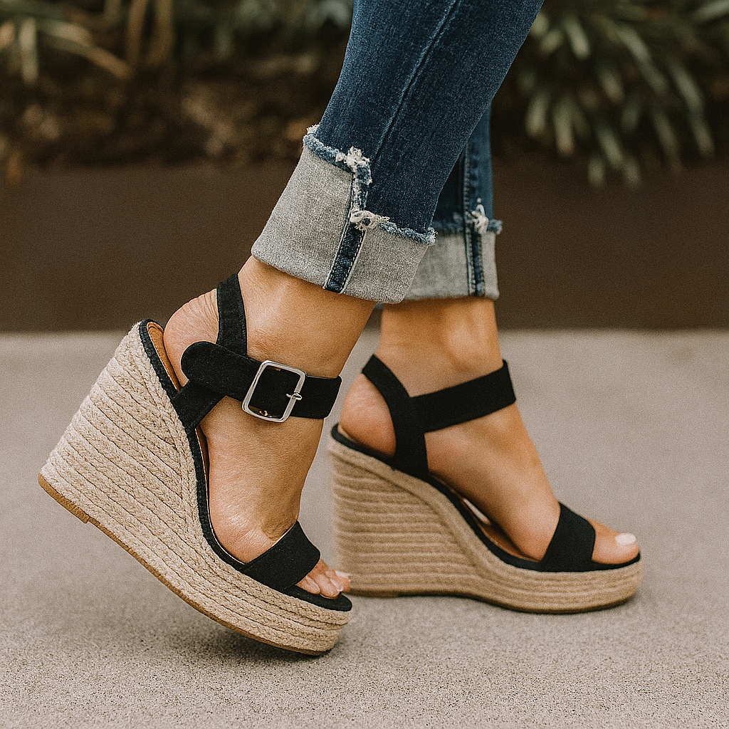 Women's Open-Toe Wedge Sandals