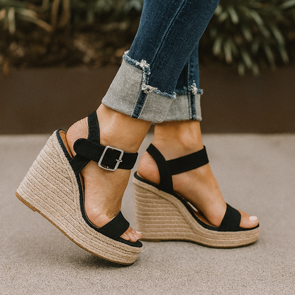 Women's Open-Toe Wedge Sandals
