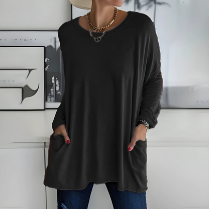 Women's Relaxed Long-Sleeve Top
