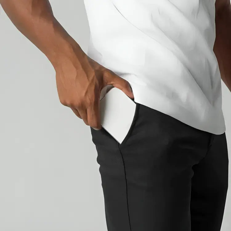 Men's Slim-Fit Stretch Chino Trousers
