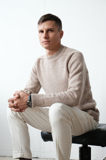 Men's Wool Knit Jumper