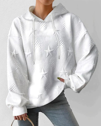 Women's Relaxed-Fit Zip-Up Hoodie
