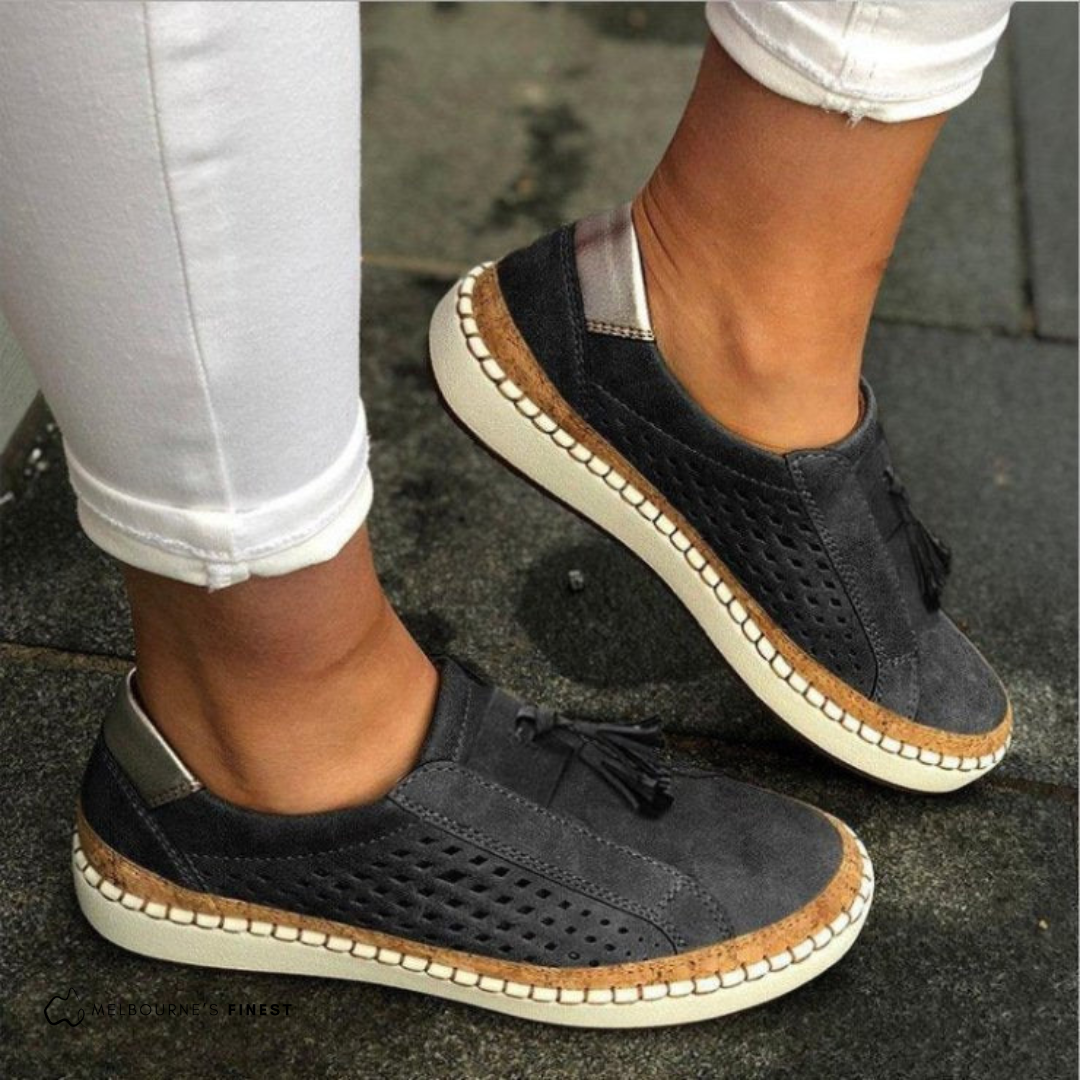 Women's Slip-On Platform Walking Shoes