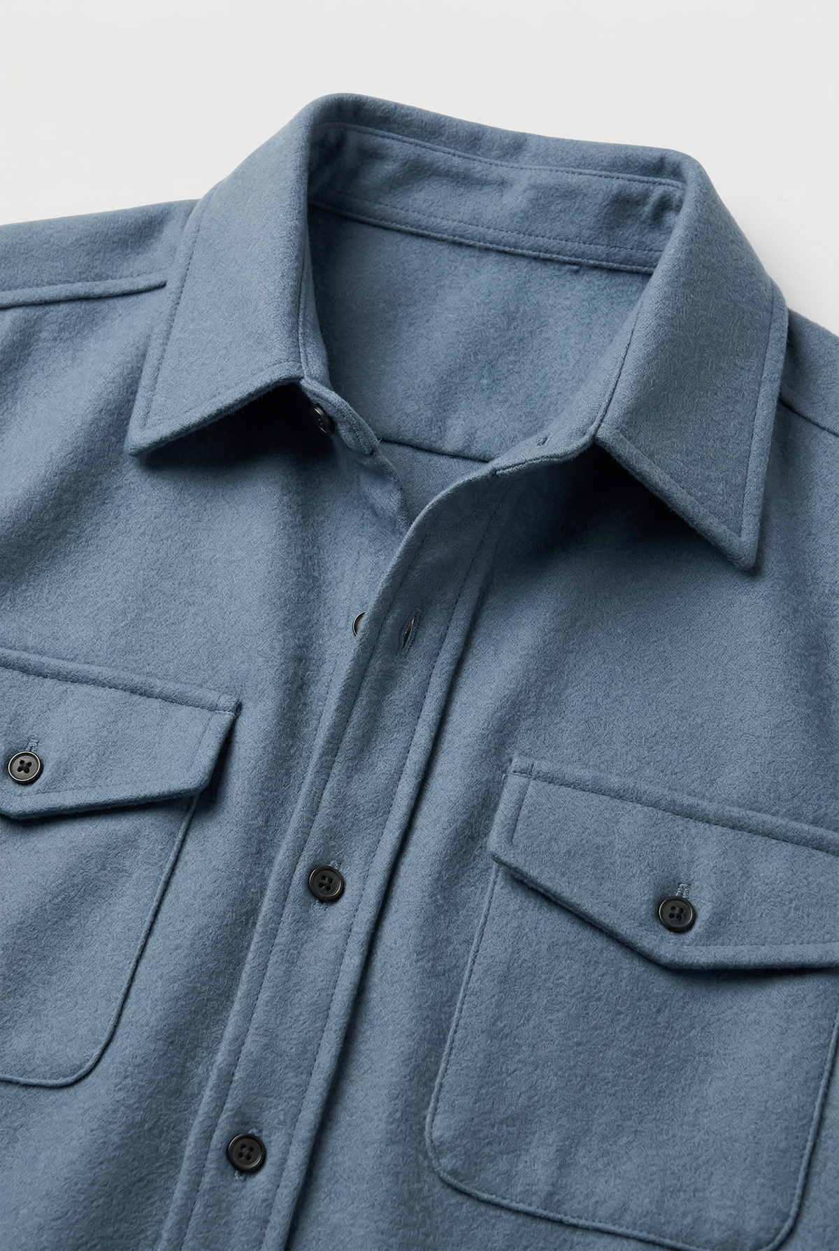 Men's Chest Pocket Shirt Jacket Overshirt Lightweight