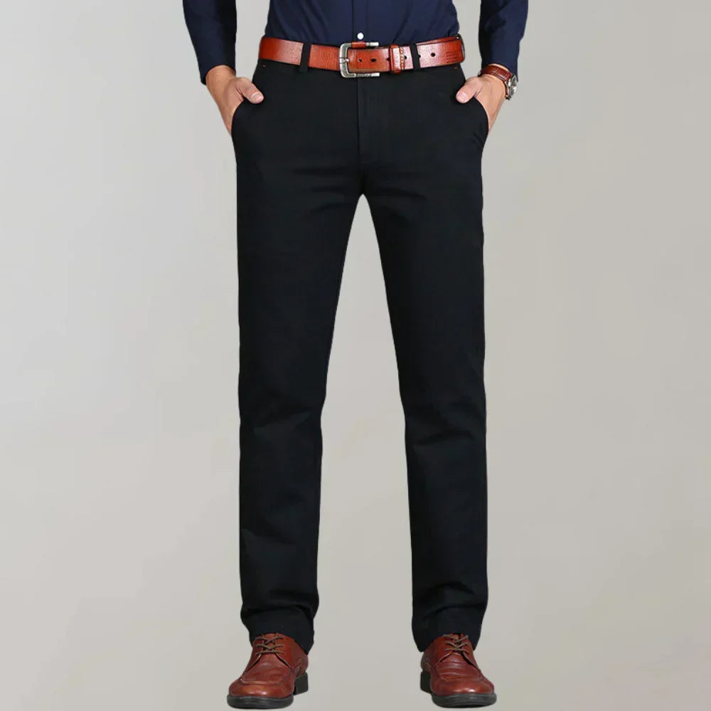 Men's Slim-Fit Chino Trousers