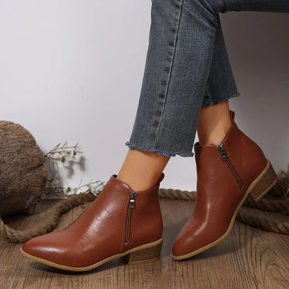 Women's Heeled Ankle Boots Cushioned