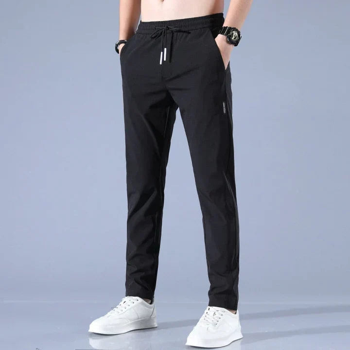 Men's Stretch Chino Trousers Relaxed-Fit