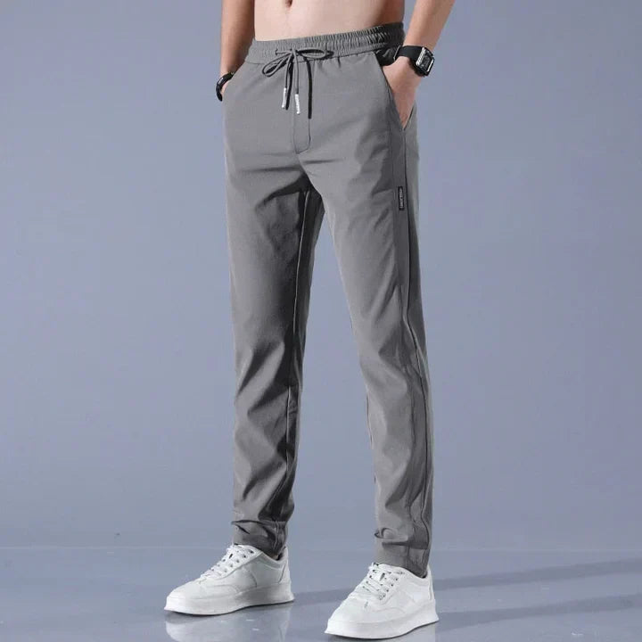 Men's Stretch Chino Trousers Relaxed-Fit