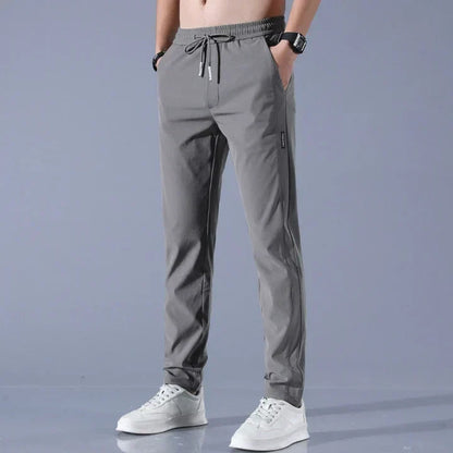 Men's Stretch Chino Trousers Relaxed-Fit