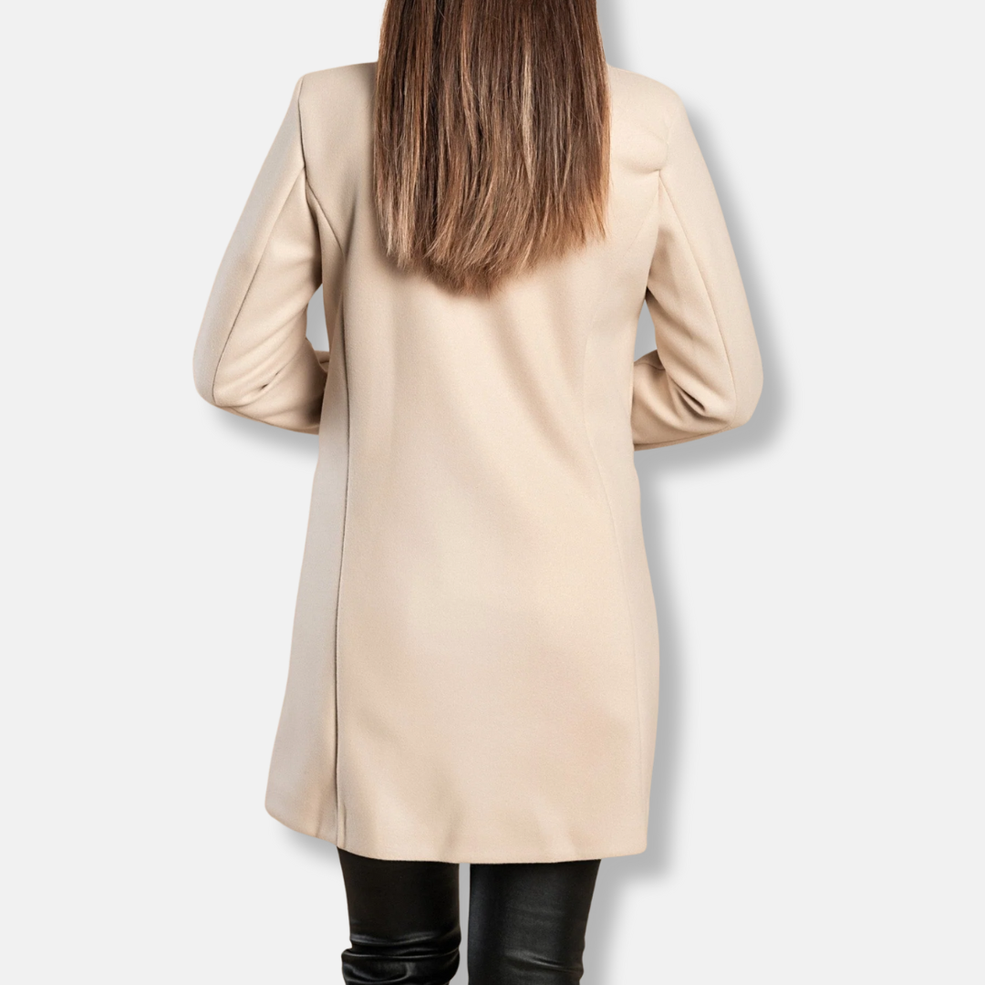 Women's Tailored Winter Wool Long Coat