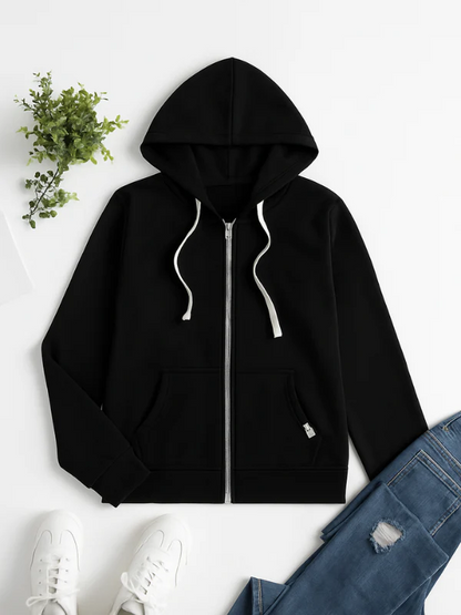 Women's Regular-Fit Zip-Up Hoodie