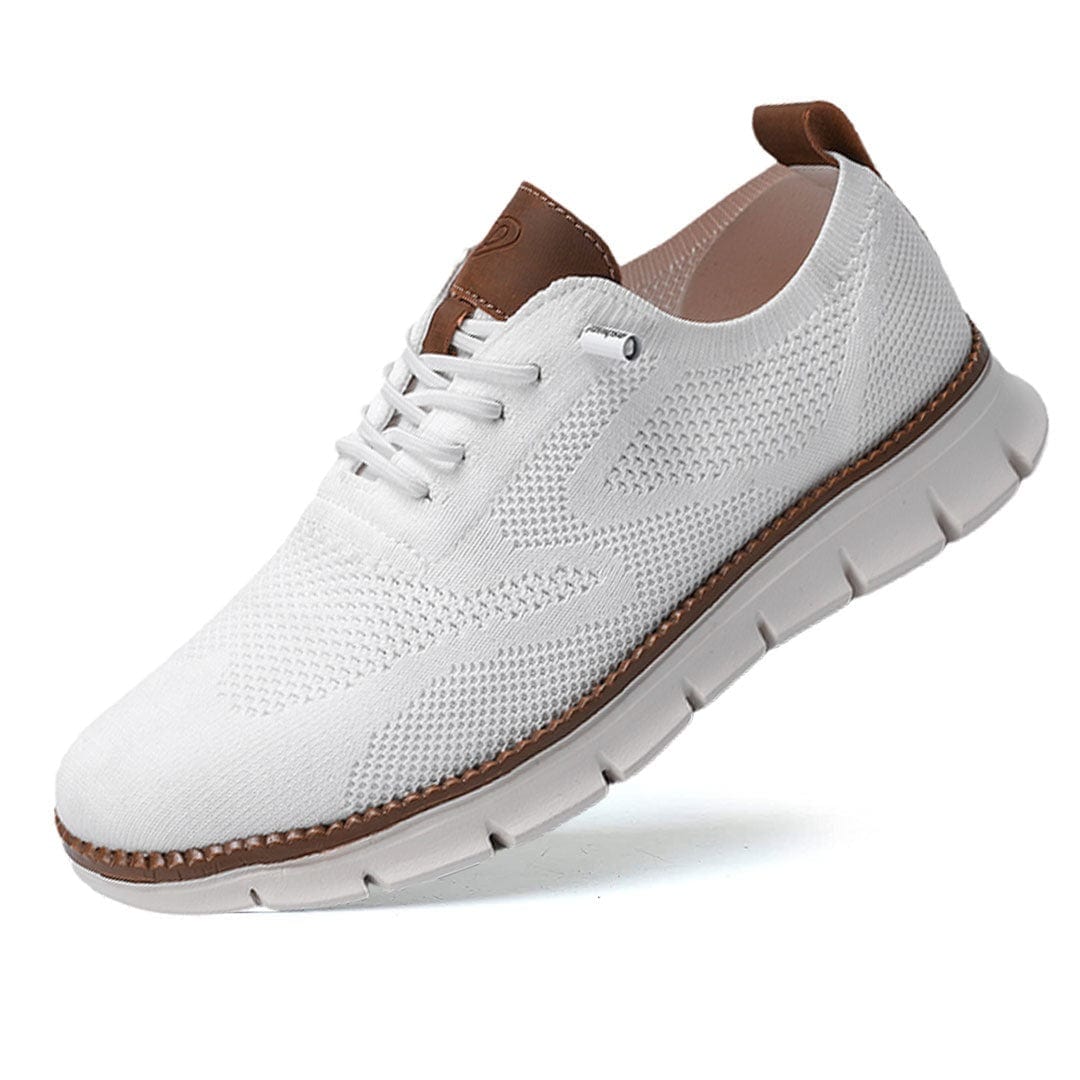 Men's Textured Knit Oxford Trainers