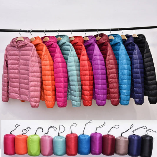 Women's Lightweight Waterproof Winter Down Jacket